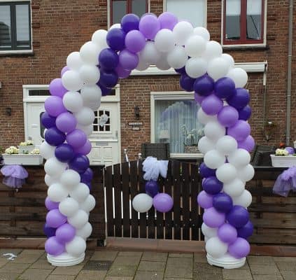 boondesigns ballondecoratie ballonnenboog