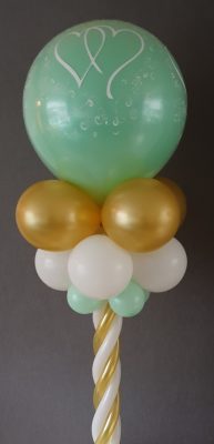 boondesigns ballondecoratie ballonpilaar twist