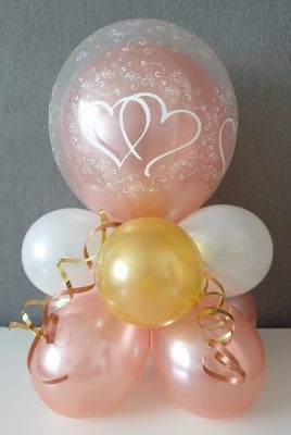 boondesigns ballondecoratie tafelstukje groot dubbel stuffed