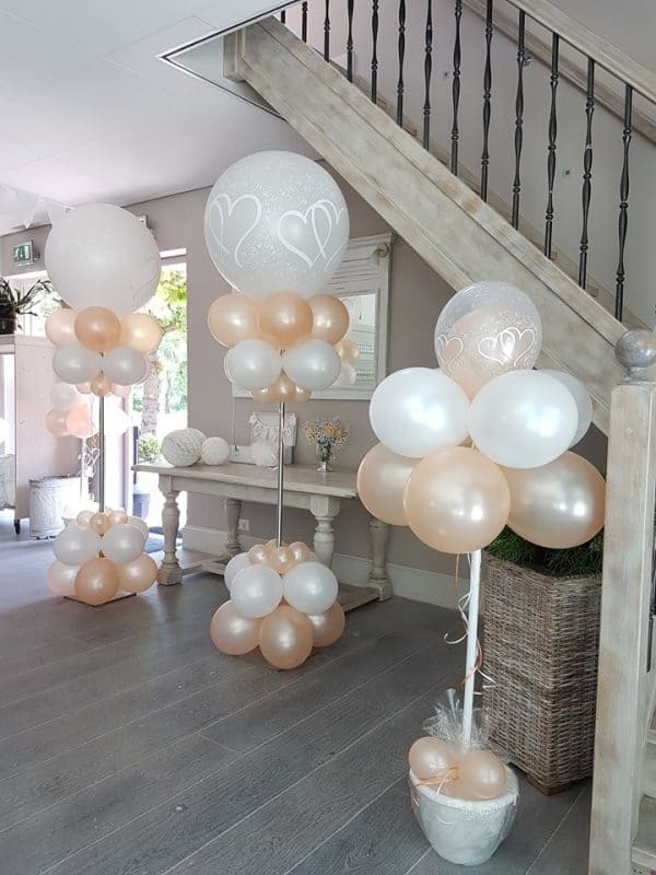 boondesigns ballondecoraties huwelijk jubileum gender reveal party kraamfeest bedrijven evenementen