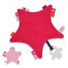 labeldoekje ster fuchsia roze